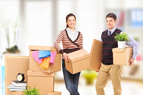 Furniture and workstation move for an office relocation