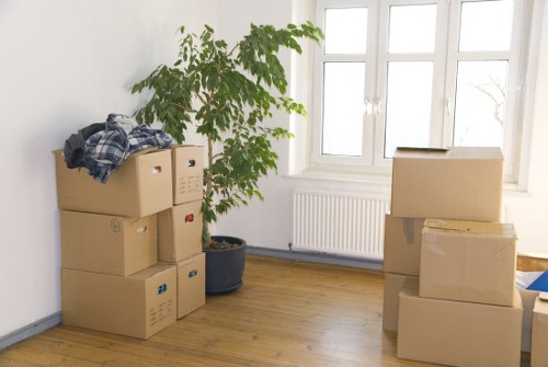 House removal service preparing for a local move in Elephant and Castle