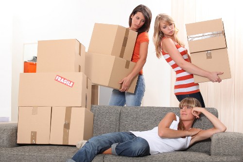 Commercial van transport service for local office items